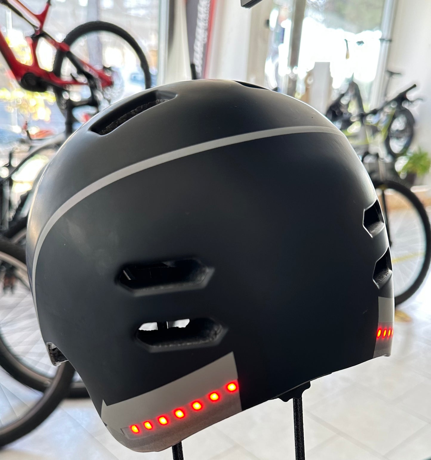 Casco MFI Over Road Start - Casco bici con luci integrate