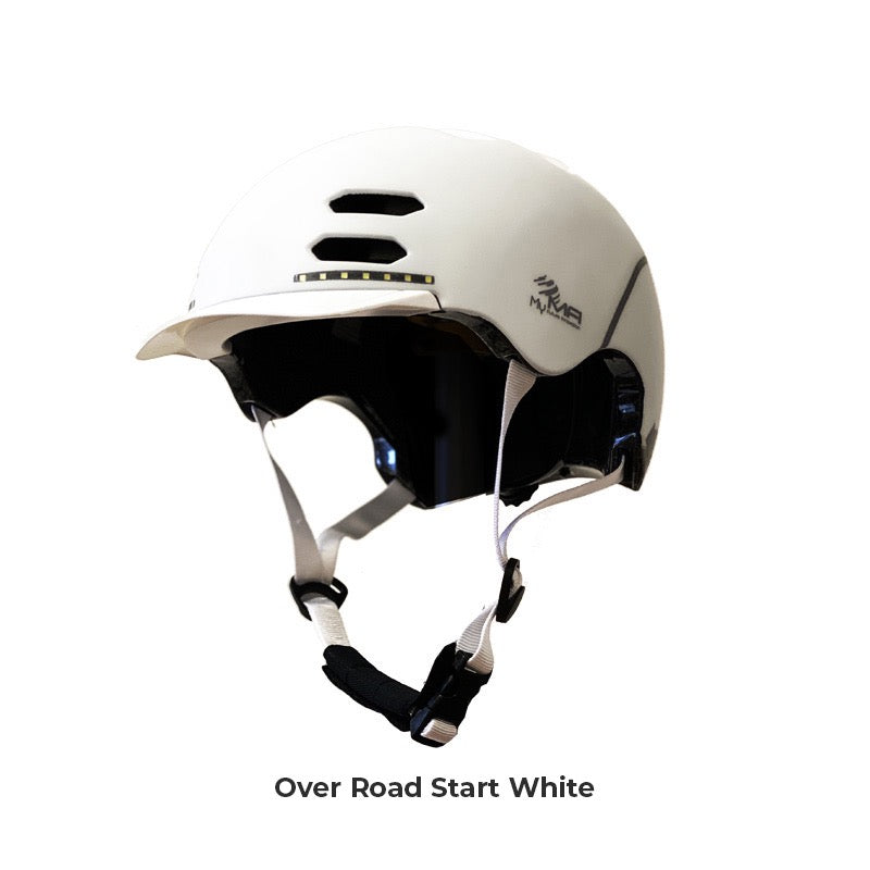 Casco MFI Over Road Start - Casco bici con luci integrate