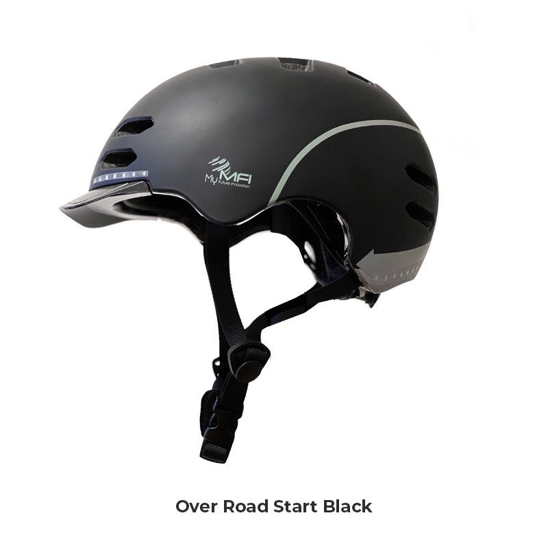 Casco MFI Over Road Start - Casco bici con luci integrate