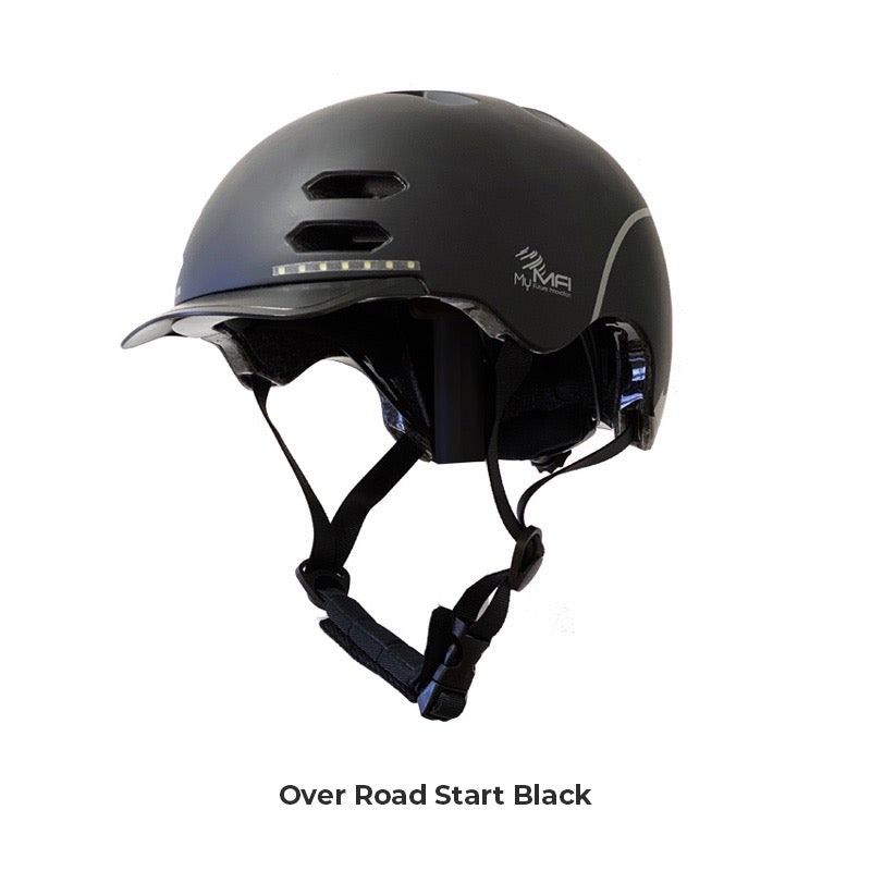 Casco MFI Over Road Start - Casco bici con luci integrate