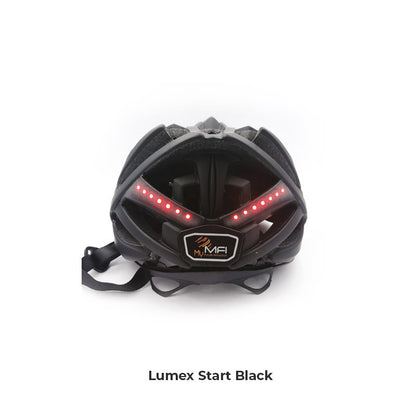 CASCO BICI DA CORSA MFI LUMEX START - CASCO CON LUCI INTEGRATE