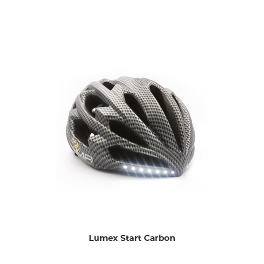 CASCO BICI DA CORSA MFI LUMEX START - CASCO CON LUCI INTEGRATE